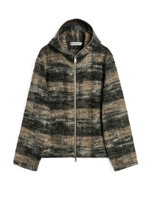 OUR LEGACYFelpa con cappuccio Our Legacy | M4266FNNIGHT WOODS CHECK
